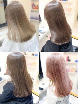 セルカ 新宿(CERCA) ベージュ/ブラウン/ミルクティー【新宿美容室】