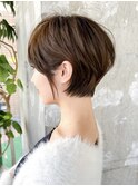ショートヘア/ショート/ひし形ショート/30代40代50代/表参道