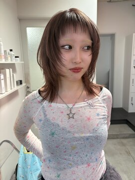 ゾーイダイミョウ(ZOEY daimyo) sheer brown