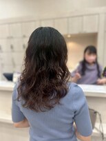ヘアーワークス ボナ ウニクス店(HAIR WORKS bona)&nbsp;濡れ感×ゆるウェーブで大人の余裕をプラス◎デジタルパーマ