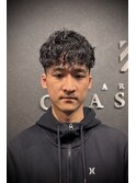 ラフに決まる、下ろしパーマ スペインカール