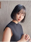 [elle by lond]栗原　瑠世　黒髪カタログ　ネビージュ