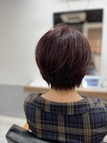 シエル 蒲田店(CIEL)&nbsp;ショートボブ×ボルドー