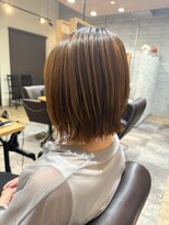 セプトヘア(sept hair)&nbsp;外ハネレイヤーボブ