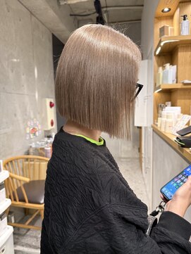 ルーフ 町田店(LUFE) ベージュボブ