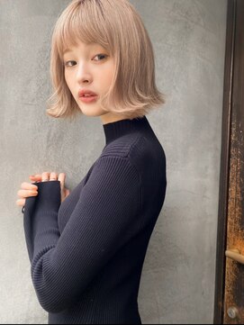 ジェム(GEM) アプリコットオレンジ/細みハイライト/ホワイトブロンド★107