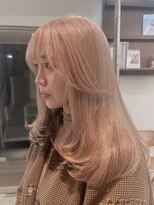 シキ 渋谷(siki)&nbsp;ベージュカラー/ブリーチなしダブルカラー/赤 み消し/渋谷/原宿