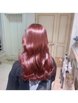 フォルテ 表参道店(FORTE) 柔らかいレッドカラー