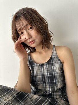 ヘアーアンドファッションシオミエイチ (hair&fashion shiomi H) 秋先取り!マロンベージュ
