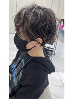 アッシュ 二俣川南口店(Ash)&nbsp;コントラストハイライト　ショートパーマ