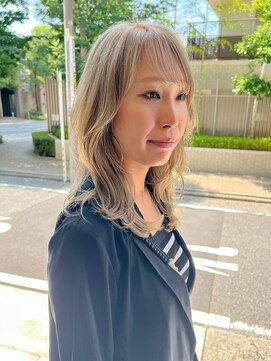 ホール(WHOLE) 【WHOLE】ハイトーンベージュカラー