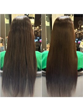 サンカリ イオンモール新居浜店(SANKARI) トリートメント（ビフォーアフター）