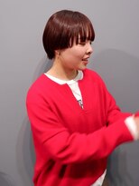 オーオ シカシカ(OOO YY)&nbsp;大人モードでレディなマッシュショート×葡萄色