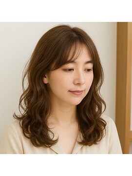 スープレックス ヘアーデザイン(SOUPREX HAIR DESIGN) ふんわりセミロング デジタルパーマ 20代 30代 40代 50代 60代