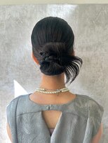 スタイル 横浜(STYLE)&nbsp;結婚式お呼ばれタイト系カチモリ／ヘアセット/タイト/アレンジ