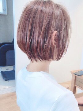 セイドット オモテサンドウ(Say. omotesando) Say.ショートくびれショート丸みショートヘーゼルグレージュ青山