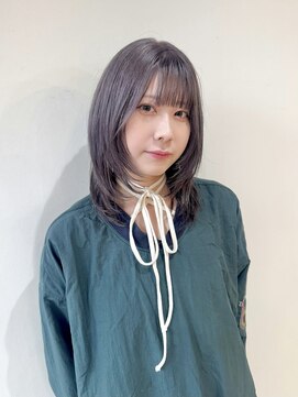 ロカリタ キョウト 四条大宮店(ROCAReTA kyoto) グレージュ×レイヤーカット