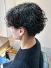 【メンズ限定】カット+ツイストスパイラルパーマ　￥11,000