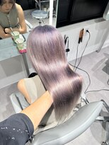 ユニックウメキタ(unique UMEKITA)&nbsp;ブリーチで作るペールラベンダー