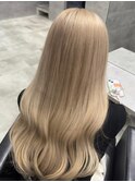 ハイトーンブロンドミルクティベージュ