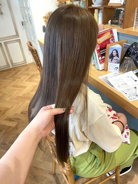 透明感グレージュ小顔12.20