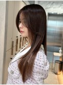 大人ガーリー/似合わせカット/ミディアムレイヤーカット/銀座