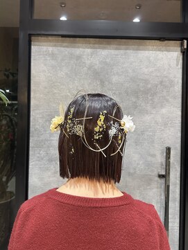 アールトゥーヘアー(art To Hair) 成人式セット/振袖ヘア/ボブセット