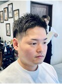 【20代男性】ロンドンショートツーブロック（大宮/バーバー）