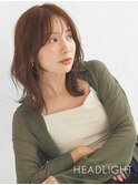 #レイヤーミディアム#小顔魅せ韓国ウルフボブ#顔周り#イメチェン
