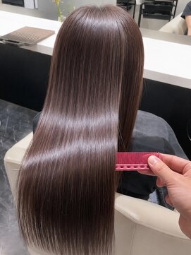 シファー(~Cifer) ブリーチなしダブルカラー×赤み消しグレージュ