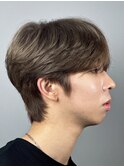 ミルクティーグレージュ/シースルーマッシュ/韓国