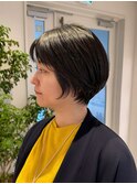 【恵比寿 LIBRE】大人ショート 似合わせカット 小顔