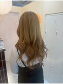 髪質改善：ミルクティーブロンド＊美髪＊レイヤー＊Zina札幌