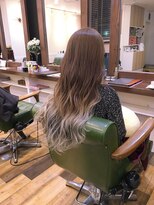 ヘアデザインメリー(hair design Merry)&nbsp;スーパーロングのスーパーグラデーション♪