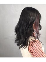 タグ(#tag)&nbsp;#インナーカラー　レッド