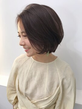 テラバイアフロートシーグラスコテージ (terra by afloat SEAGLASS COTTAGE) ボブ ショートボブ 婚活ヘア 好印象ヘア 二子玉川