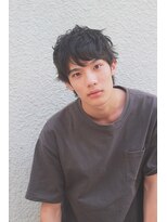 ブークル(boucle)&nbsp;くせ毛風パーマの無造作ショートウルフヘア