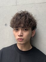 フィフス(fifth) コンマヘア ツイストパーマ ビジネス ツーブロック