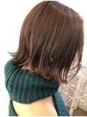 切りっぱなしボブ