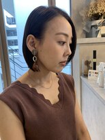 バリー(VALLEY)&nbsp;【VALLEY hair care&spa】大人クールなボブスタイル