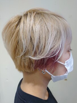 ネオリーブルノン 日吉(Neolive Runon) ハイトーンベージュ×インナーピンク☆ビタミンカラー