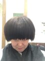 ヘアアンドスパ アイリス hair&spa Iris&nbsp;縮毛の大切さを改めて実感。我ながら、髪のボリュームが凄い。