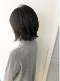 外ハネボブ  シフォンベージュ