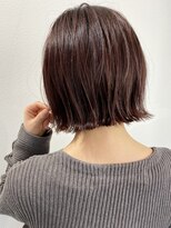 アットラップレーヴ(attrape-reve)&nbsp;20代30代/大人可愛い/レッドベージュ/小顔外ハネボブ