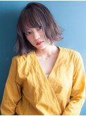 【Silk-lei】女性らしさ◎外ハネ切りっぱなしボブ♪