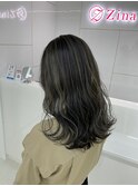 髪質改善＊艶髪ロング＊ペールベージュ【Zina札幌】