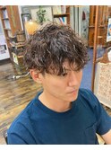 波巻パーマ