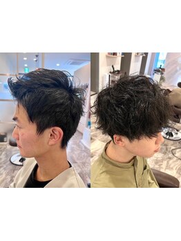 メンズカットもお任せ！丁寧なカウンセリングと高い技術で、ONもOFFもキマるスタイルを実現します◎