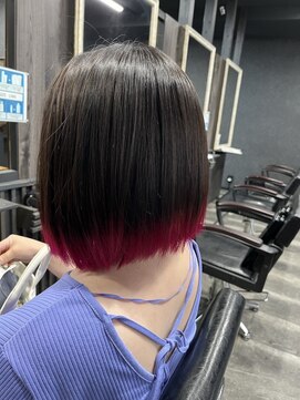 アローズ 荒尾店(arose) 裾カラーでピンク系カラー!