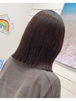 ラニハナクドウ(lanihana.kudo)&nbsp;+＊～縮毛矯正【色んなボブで縮毛矯正】～＊+